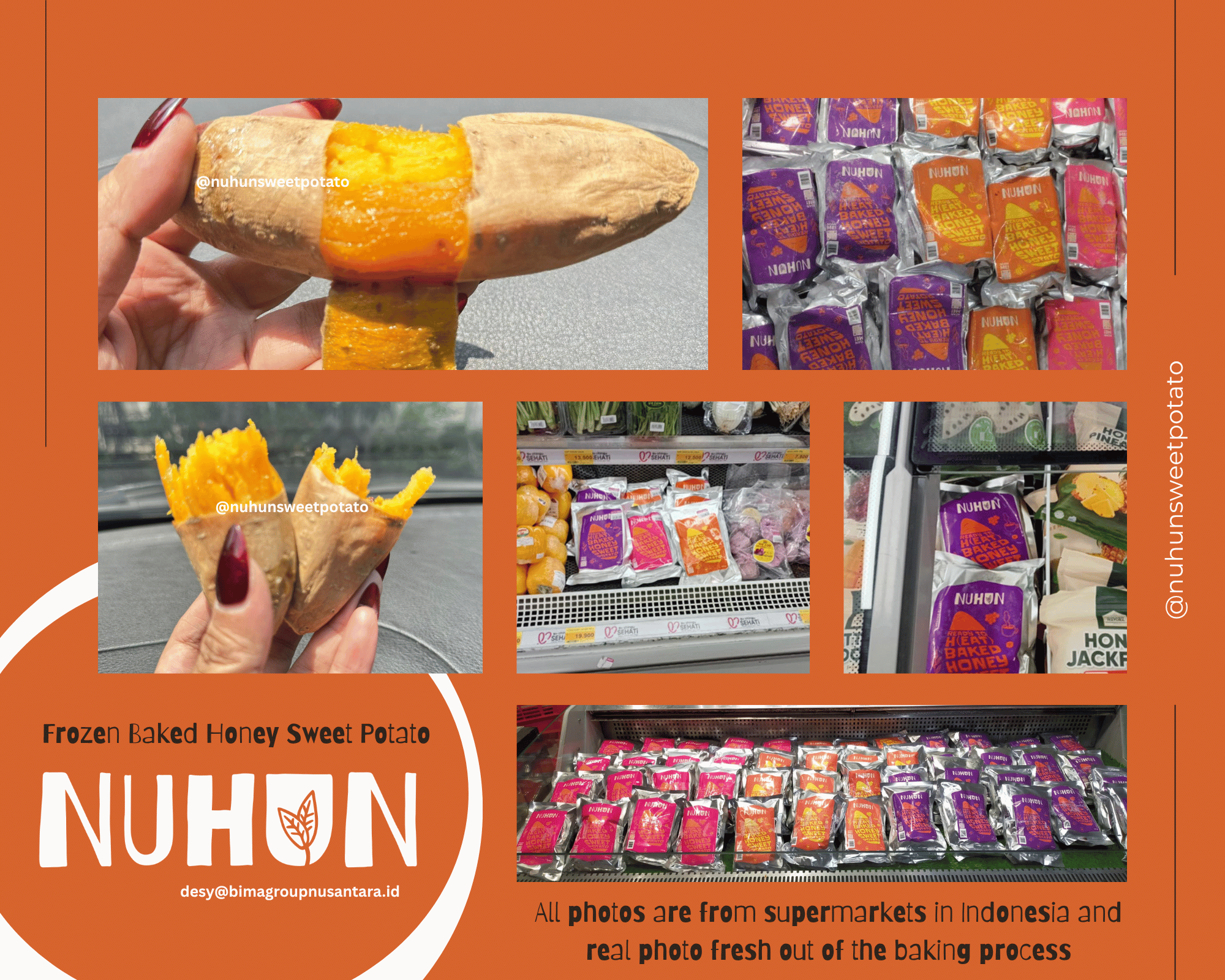 Frozen Premium Baked Sweet Potato – Ready for Export