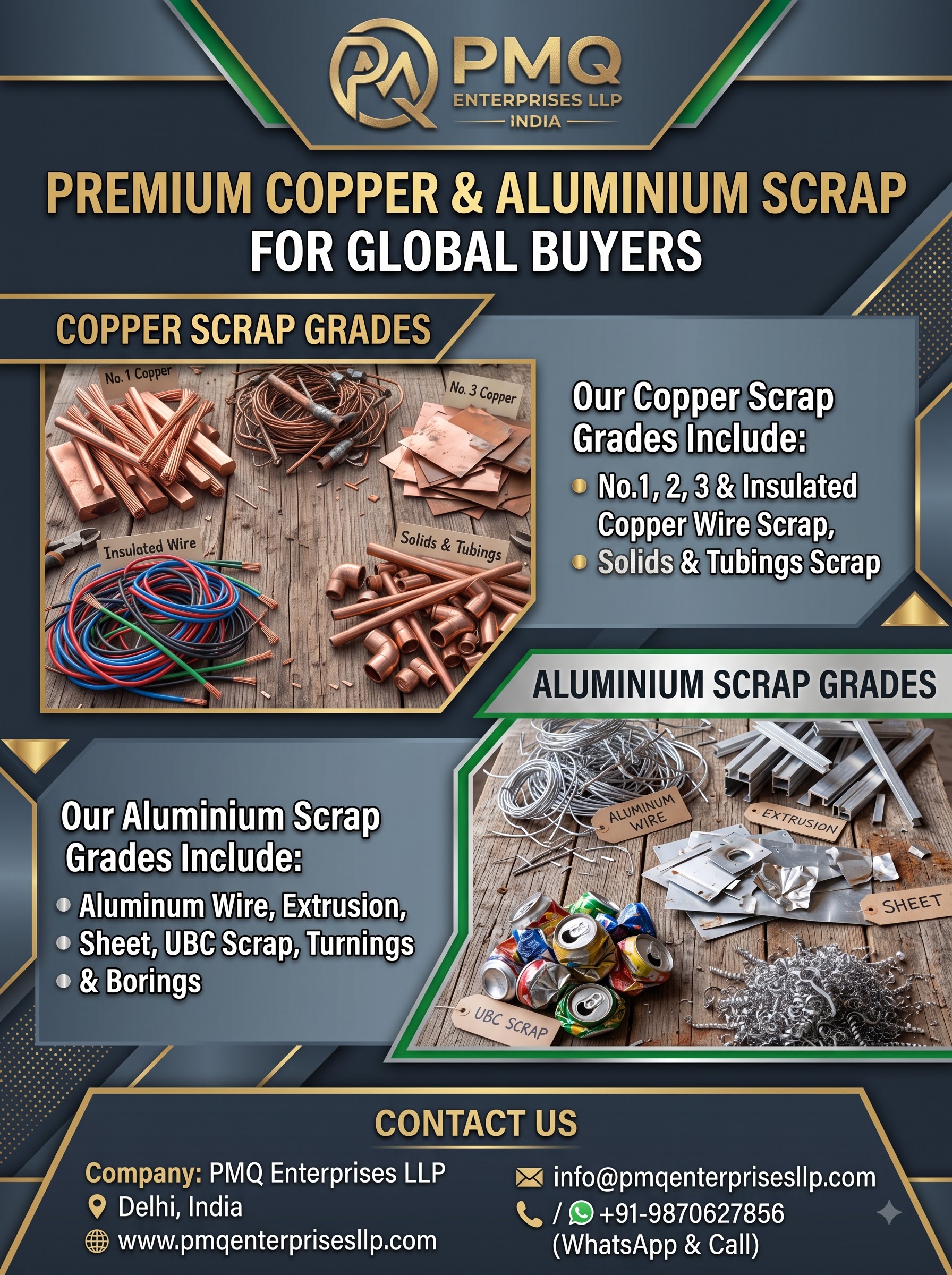 Copper and Aluminium Scrap